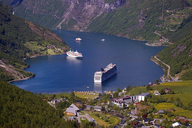 Norway fjord cruise scenic views
