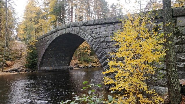 Tampere bridge in Finland
