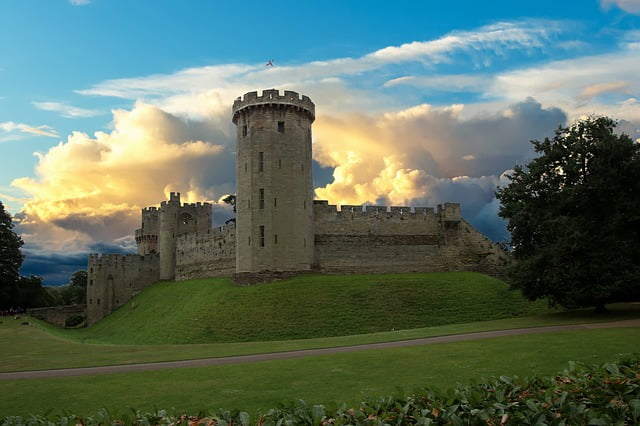 Warwick Castle in the UK