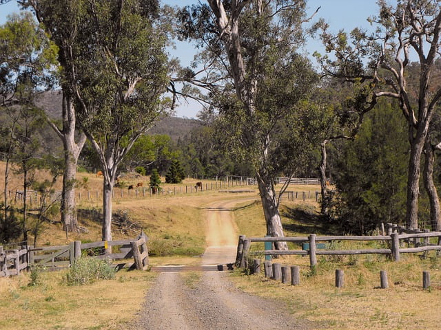 Queensland Farmland views in Australia