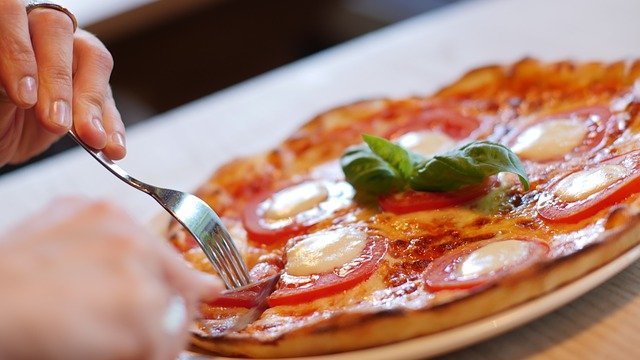 Italian vegetarian pizza