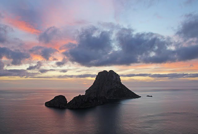 Ibiza island sunset views