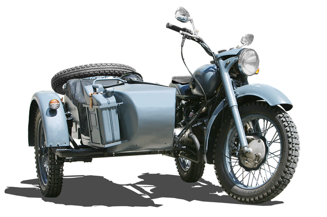 BMW motorcycle with sidecar