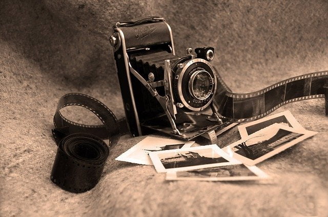 Old camera photography