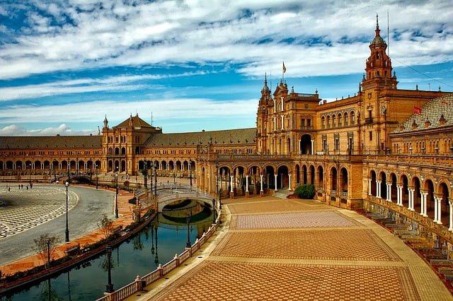 Seville architecture in Spain
