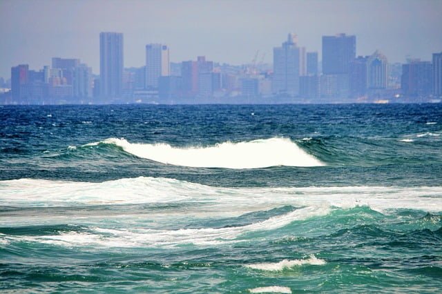 Durban ocean views of the city