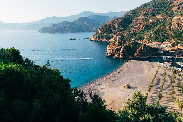 Corsica coastal views