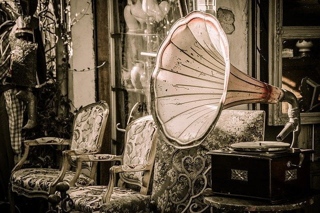 Fleamarket gramophone