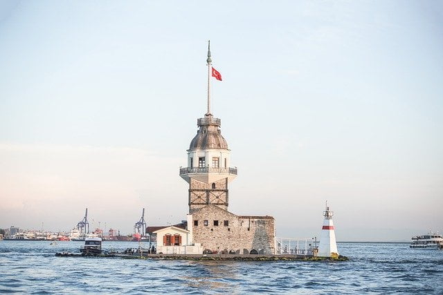 Tower in Istanbul, Turkey