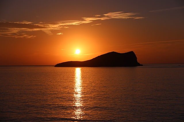 Sunset in Ibiza