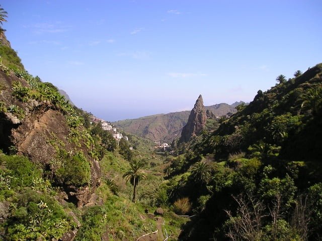 Balearic Island scenic views in Tenerife