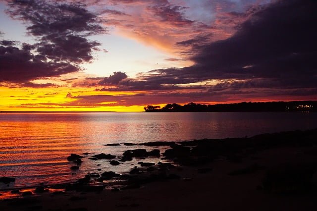 Gorgeous sunset in Darwin, Australia